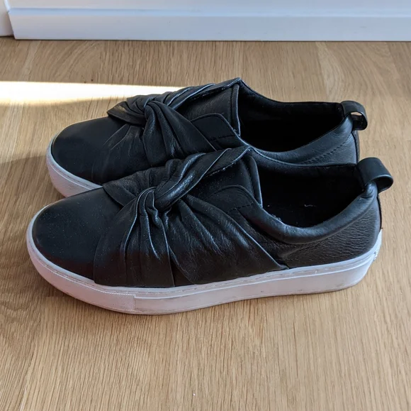 Rebecca Minkoff Shoes Rebecca Minkoff Nicole Black Platform Sneakers Poshmark